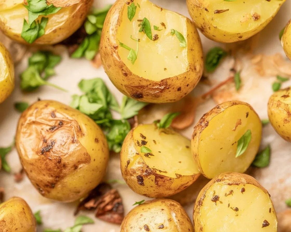 Crispy ranch potatoes recipe baked to perfection with savory ranch seasoning.