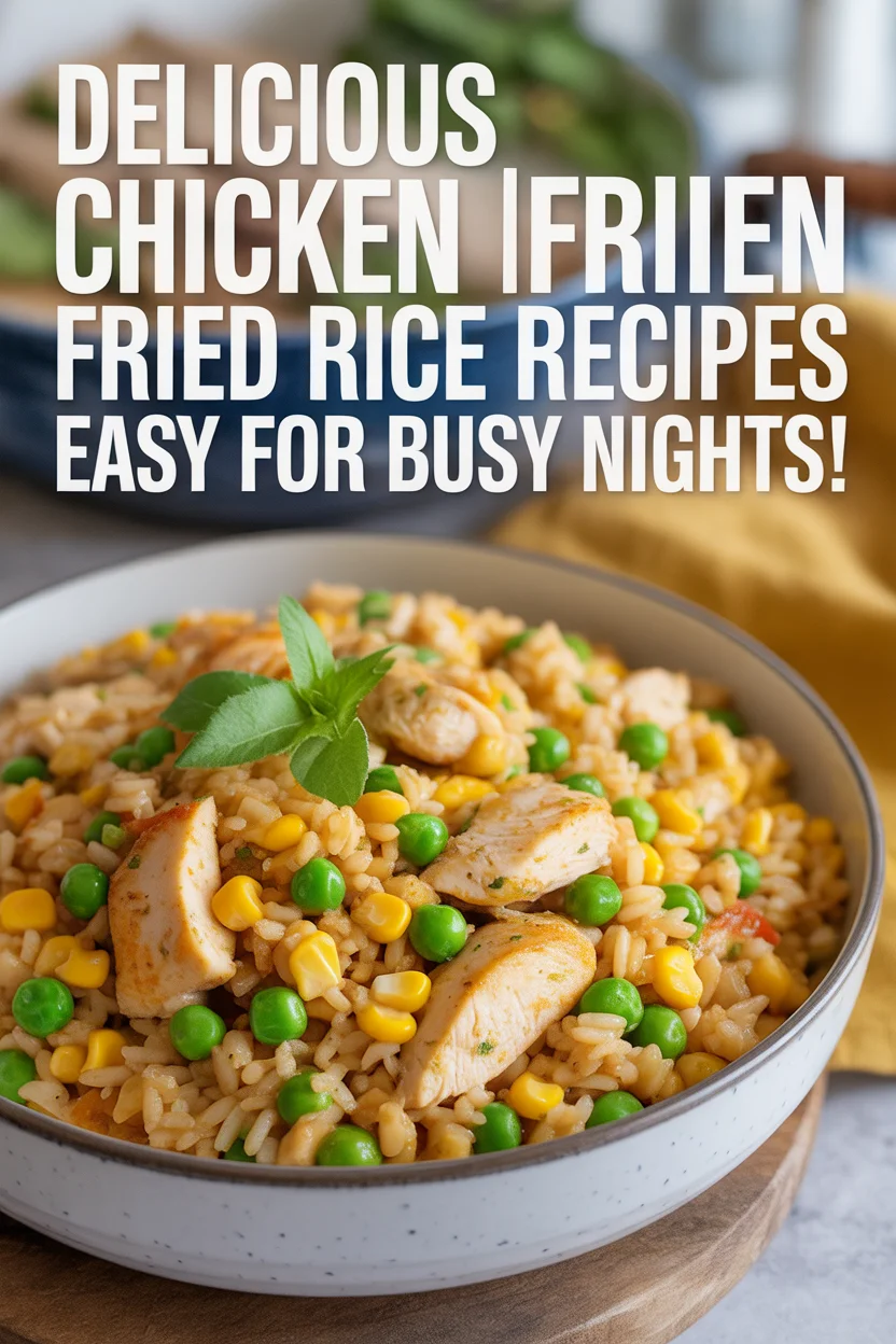 chicken fried rice recipes easy