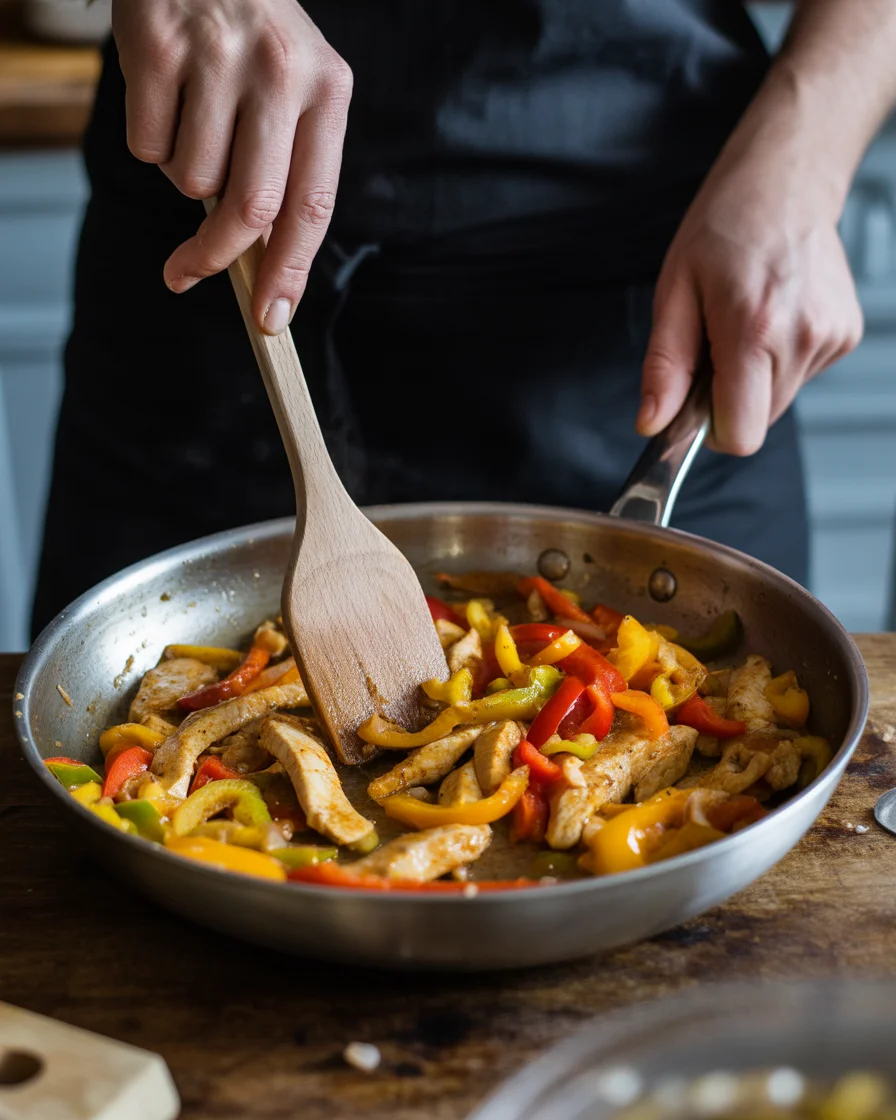 chicken fajita pasta recipe