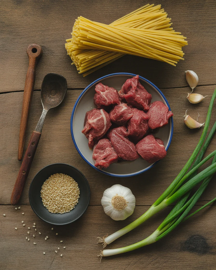Savory Mongolian Beef Noodles Recipe in Just 30 Minutes!