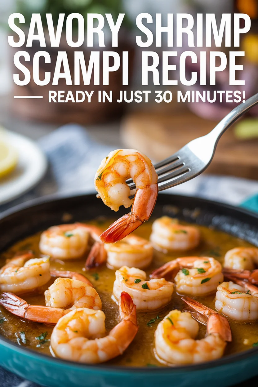 Savory Shrimp Scampi Recipe Easy &ndash; Ready in Just 30 Minutes!
