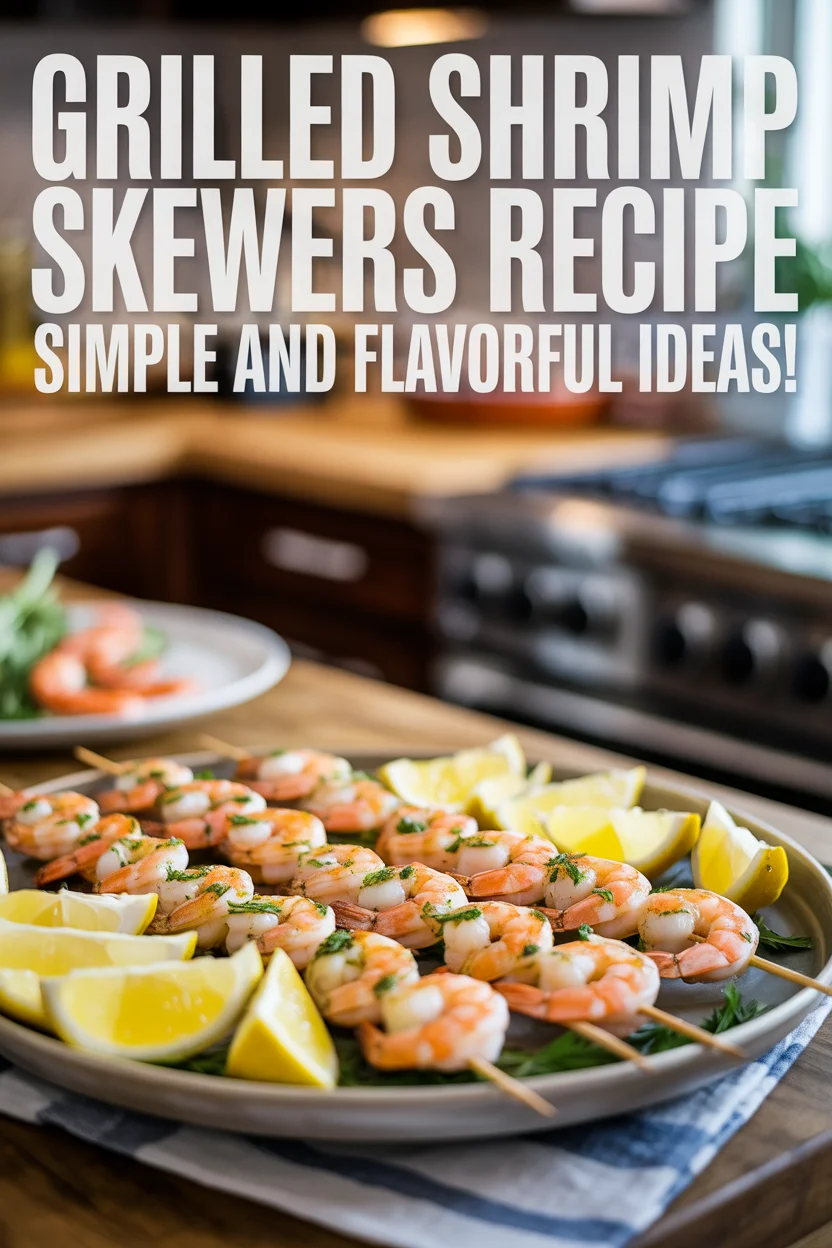 Grilled Shrimp Skewers Recipe &ndash; Simple and Flavorful Ideas!