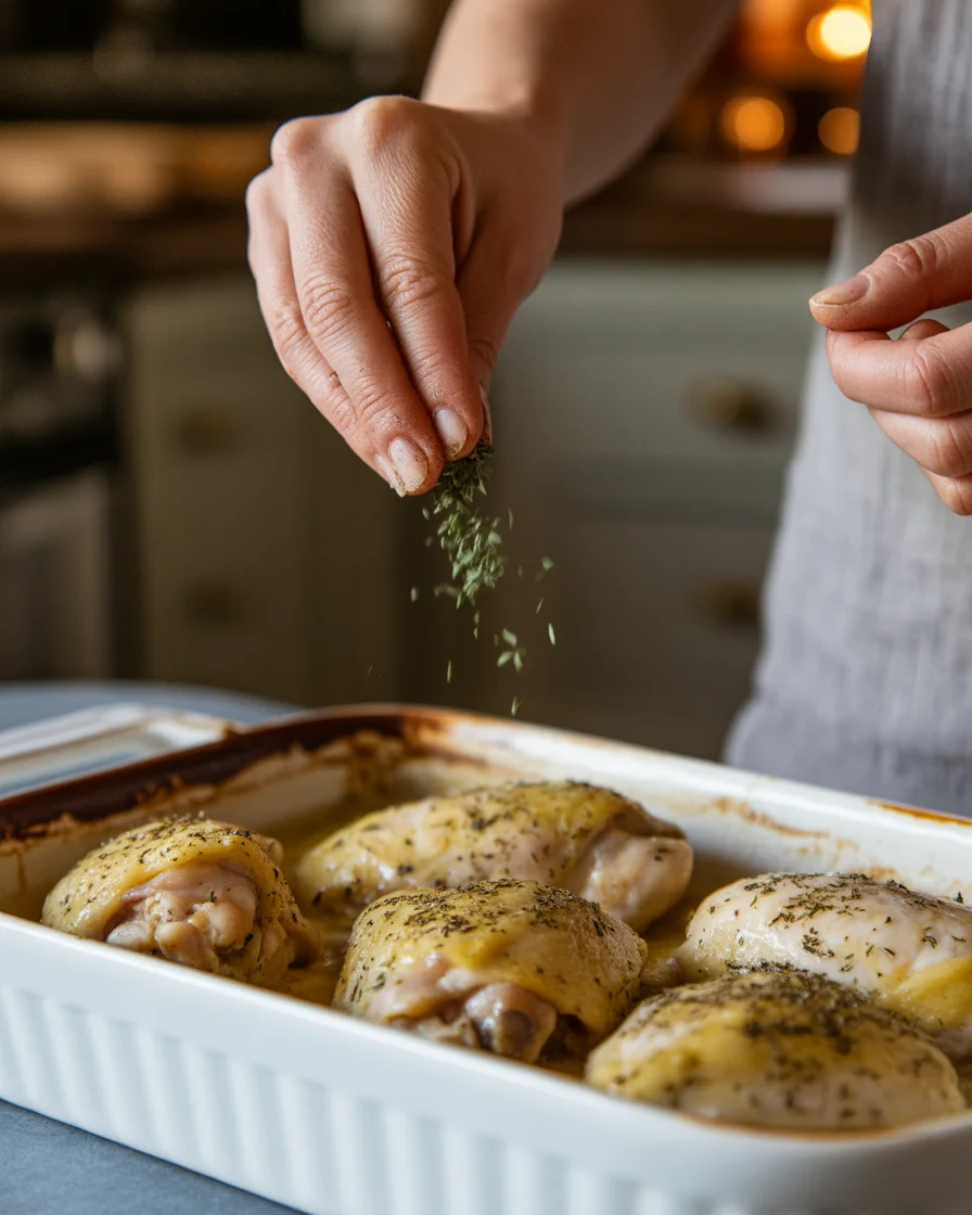 honey mustard chicken thighs baked