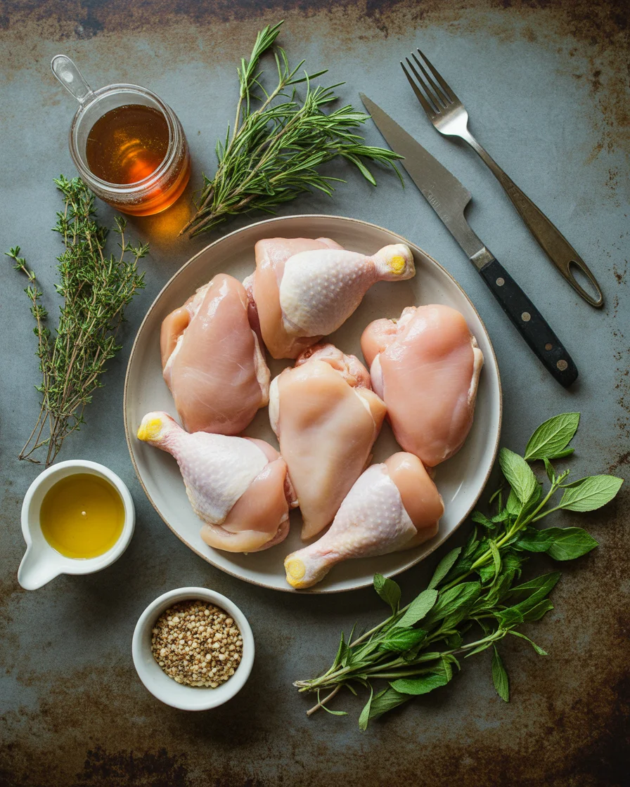 honey mustard chicken thighs baked