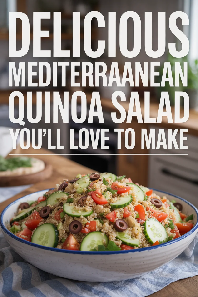 mediterranean quinoa salad