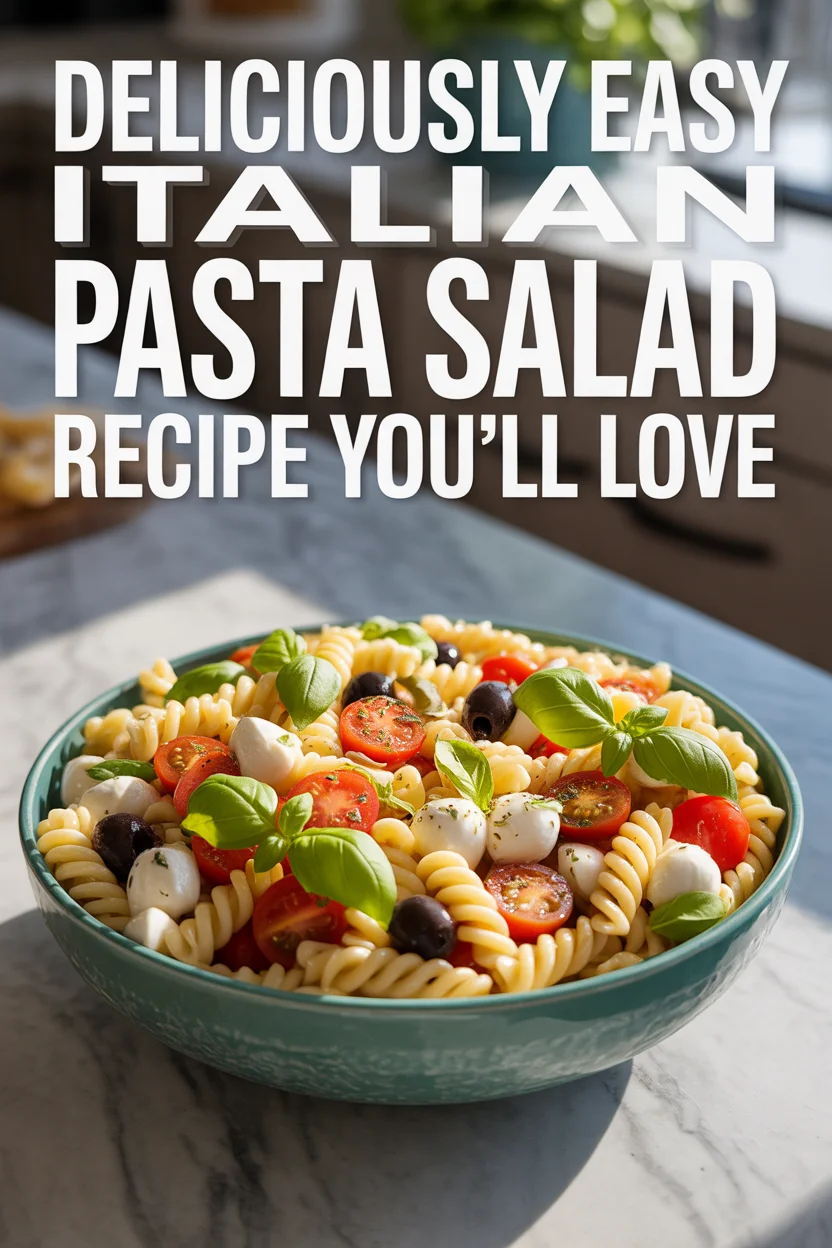 Deliciously Easy Italian Pasta Salad Recipe You&rsquo;ll Love
