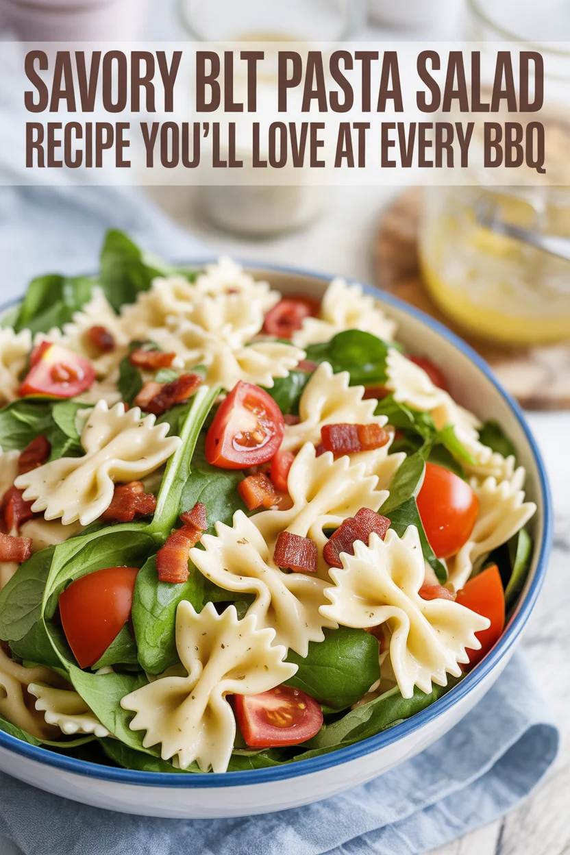 Savory BLT Pasta Salad Recipe You'll Love at Every BBQ