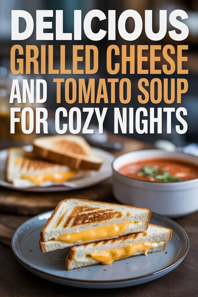 Delicious Grilled Cheese and Tomato Soup for Cozy Nights