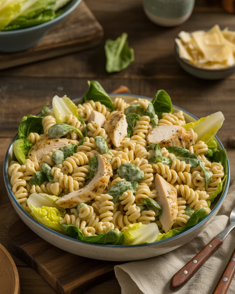 Deliciously Easy Chicken Caesar Pasta Salad for Any Occasion