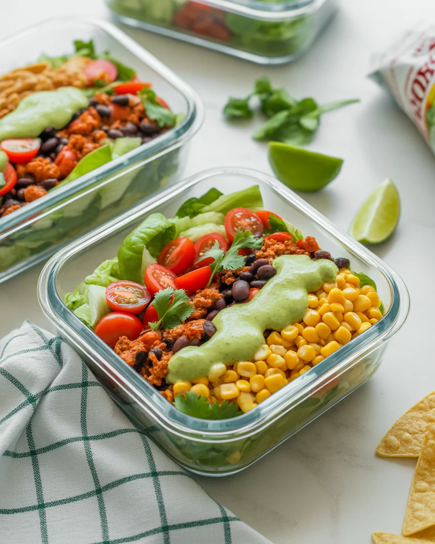 taco salad meal prep