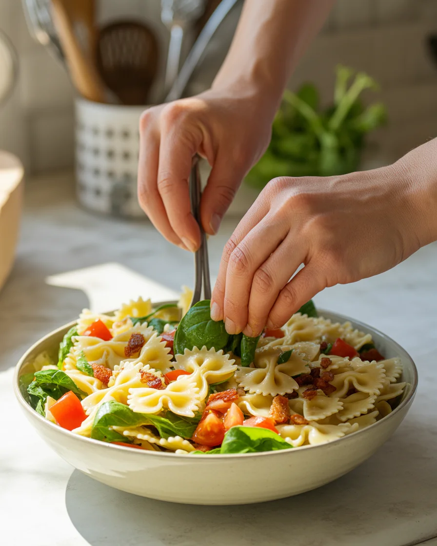 Savory BLT Pasta Salad Recipe You'll Love at Every BBQ