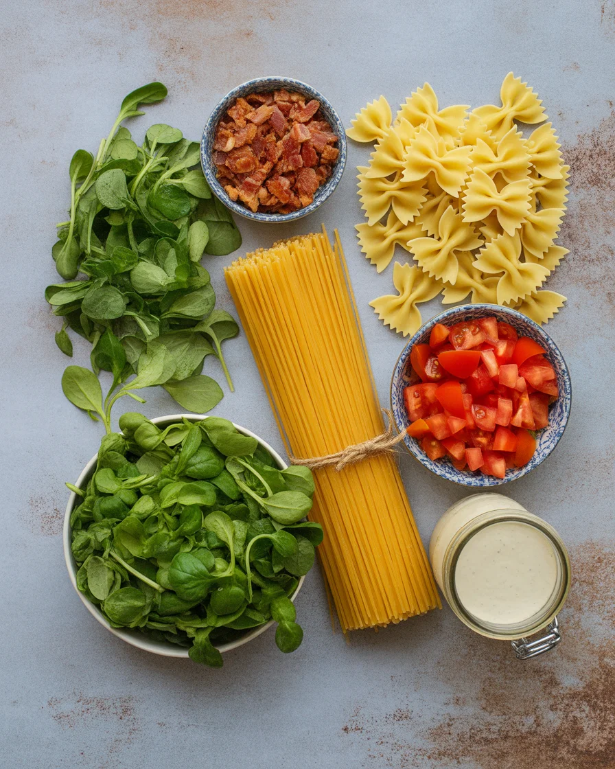 blt pasta salad recipe