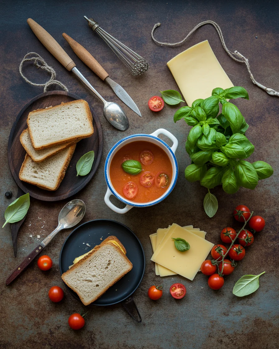 Delicious Grilled Cheese and Tomato Soup for Cozy Nights