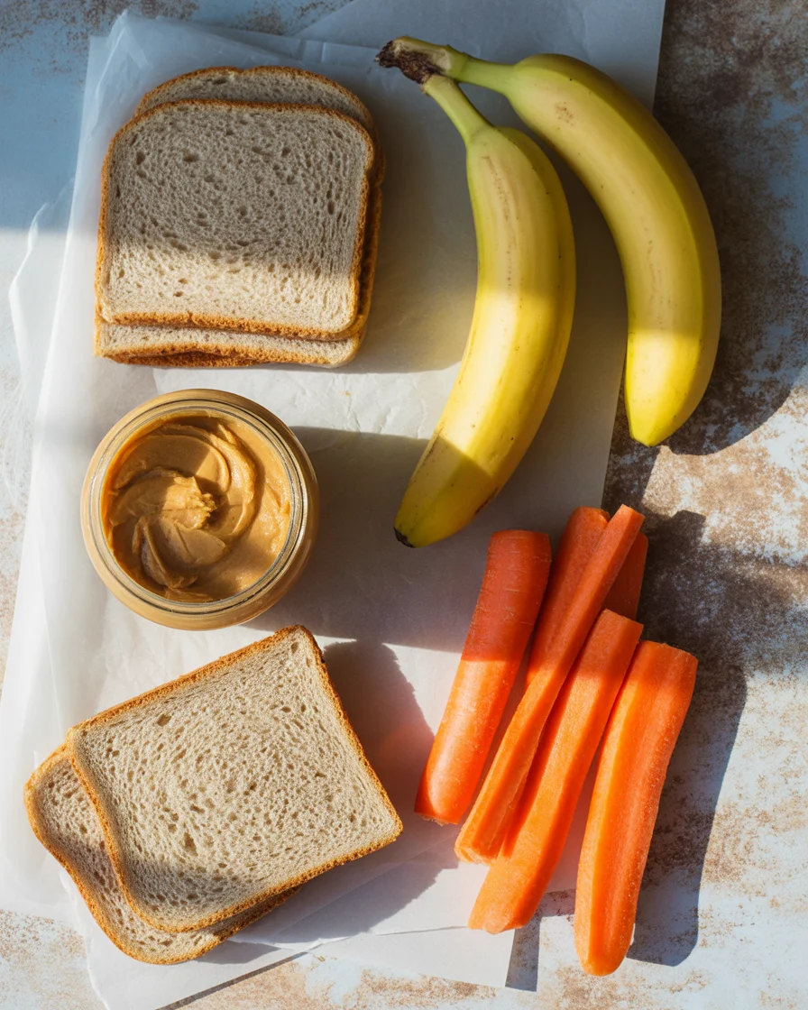 peanut butter banana sandwich