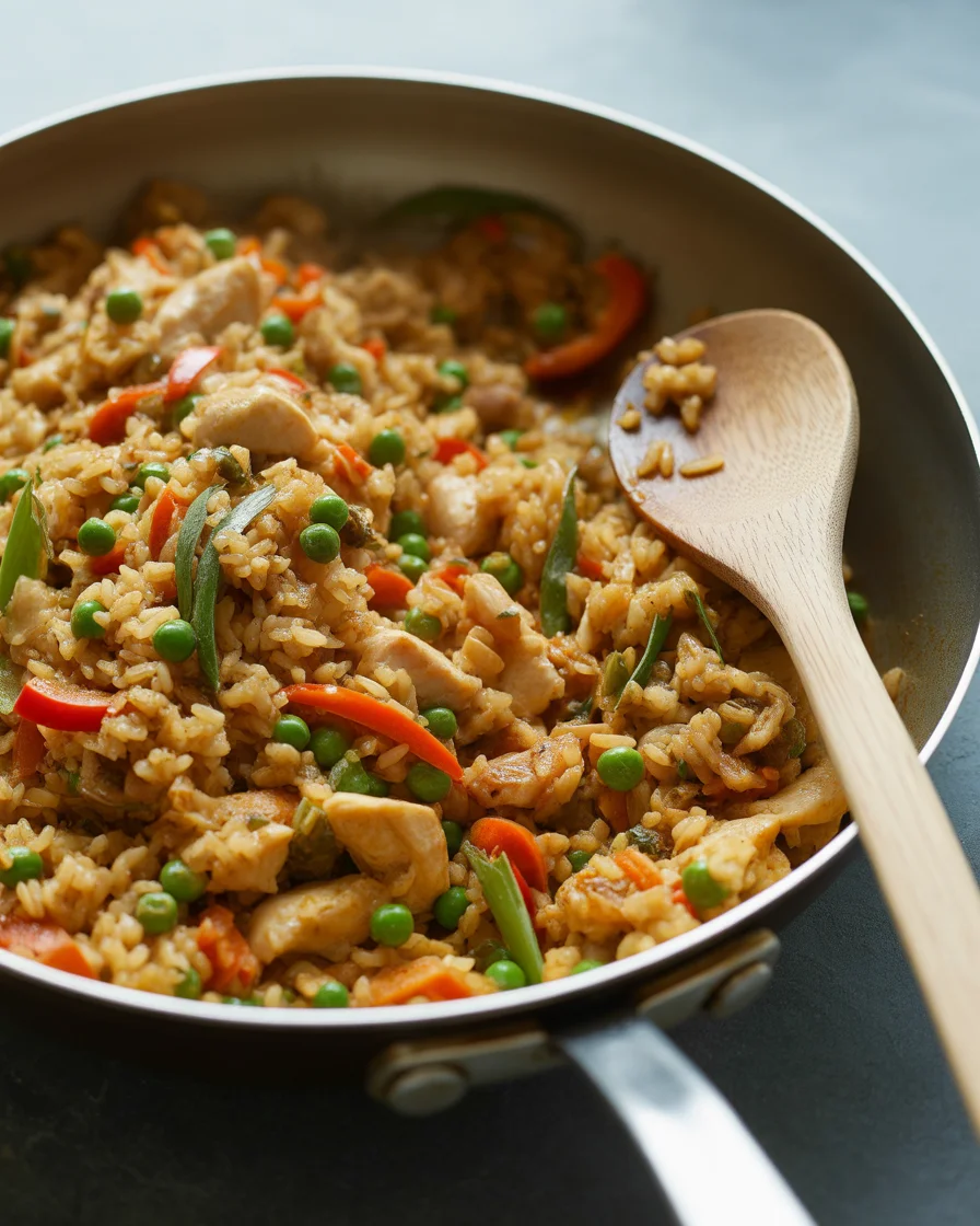 Quick and Tasty Leftover Chicken Fried Rice Recipe