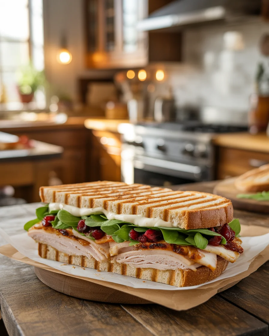 turkey cranberry panini recipe