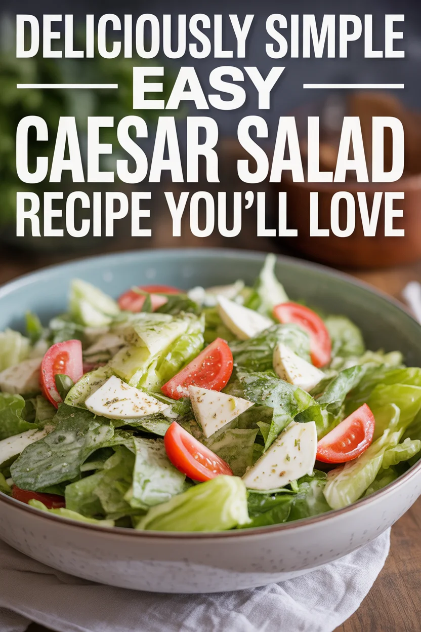 easy Caesar salad recipe