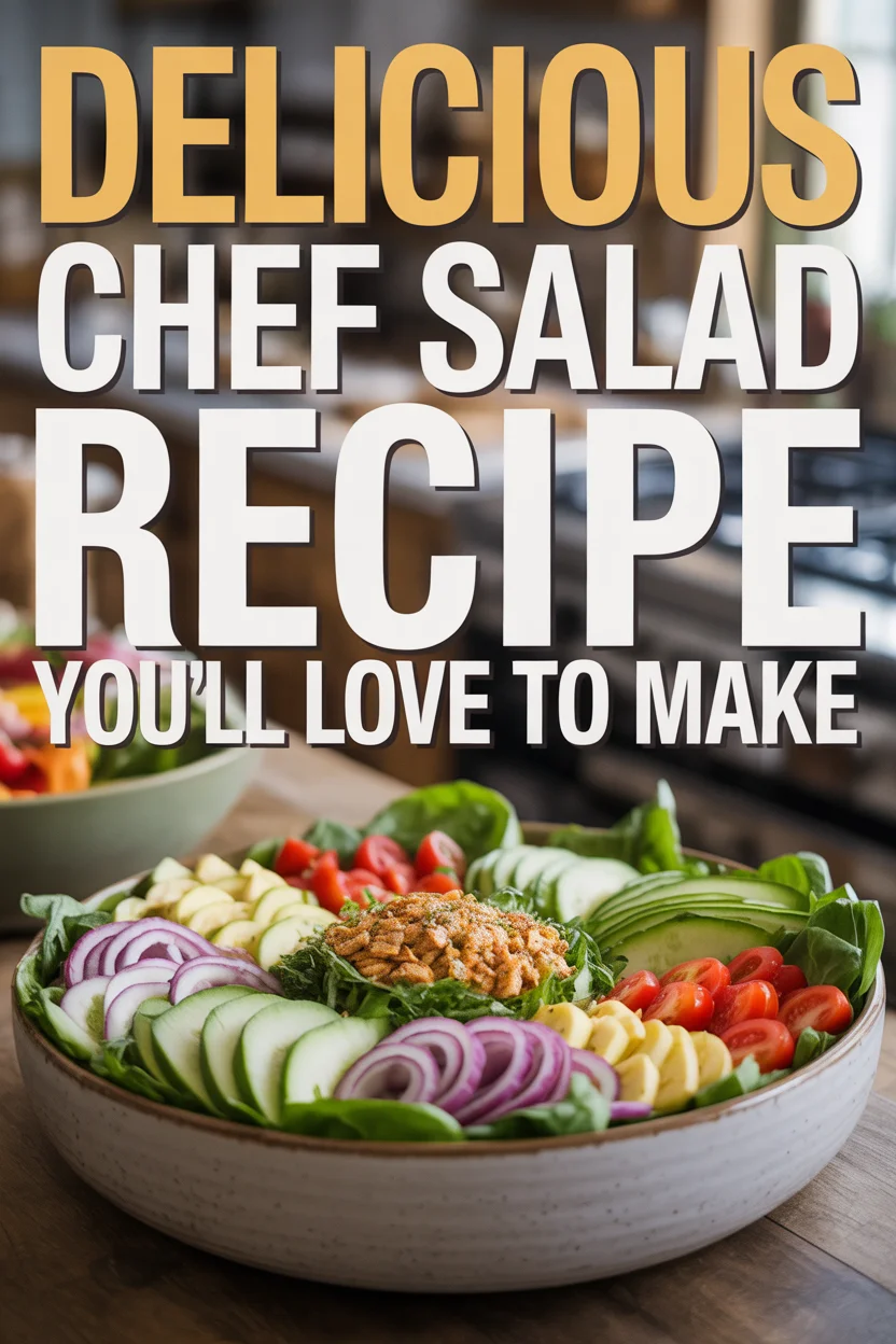 Delicious Chef Salad Recipe You'll Love to Make