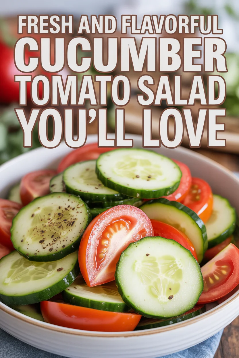 cucumber tomato salad