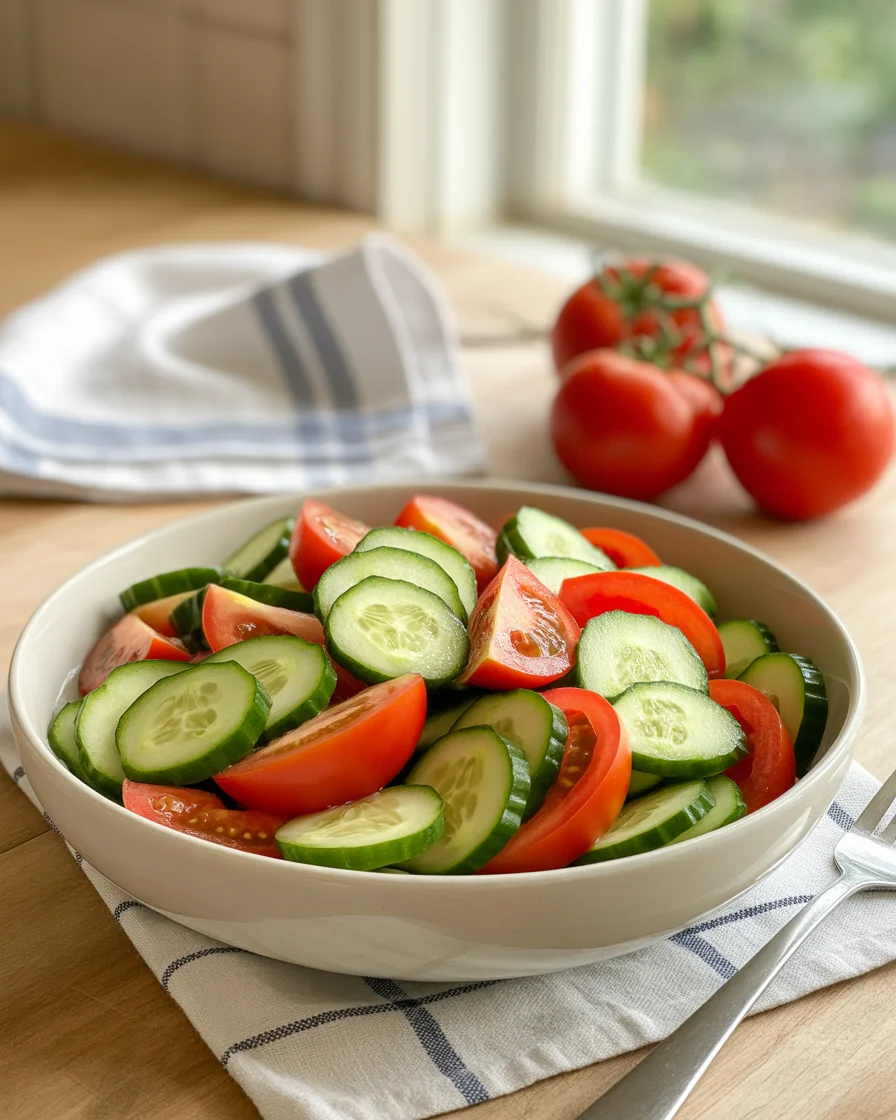 cucumber tomato salad