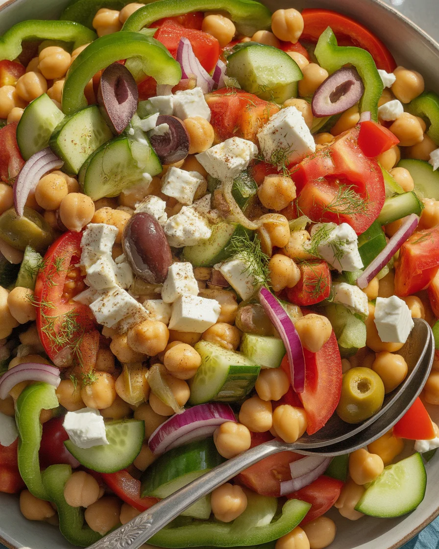 Delicious Mediterranean Chickpea Salad You&rsquo;ll Love Making