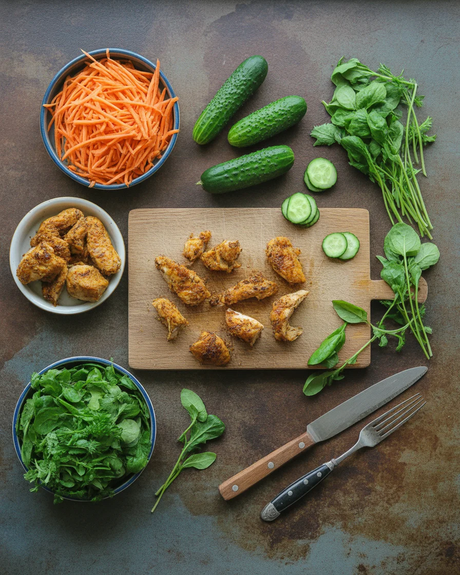 Delicious Chicken Nugget Salad for a Quick Dinner Fix