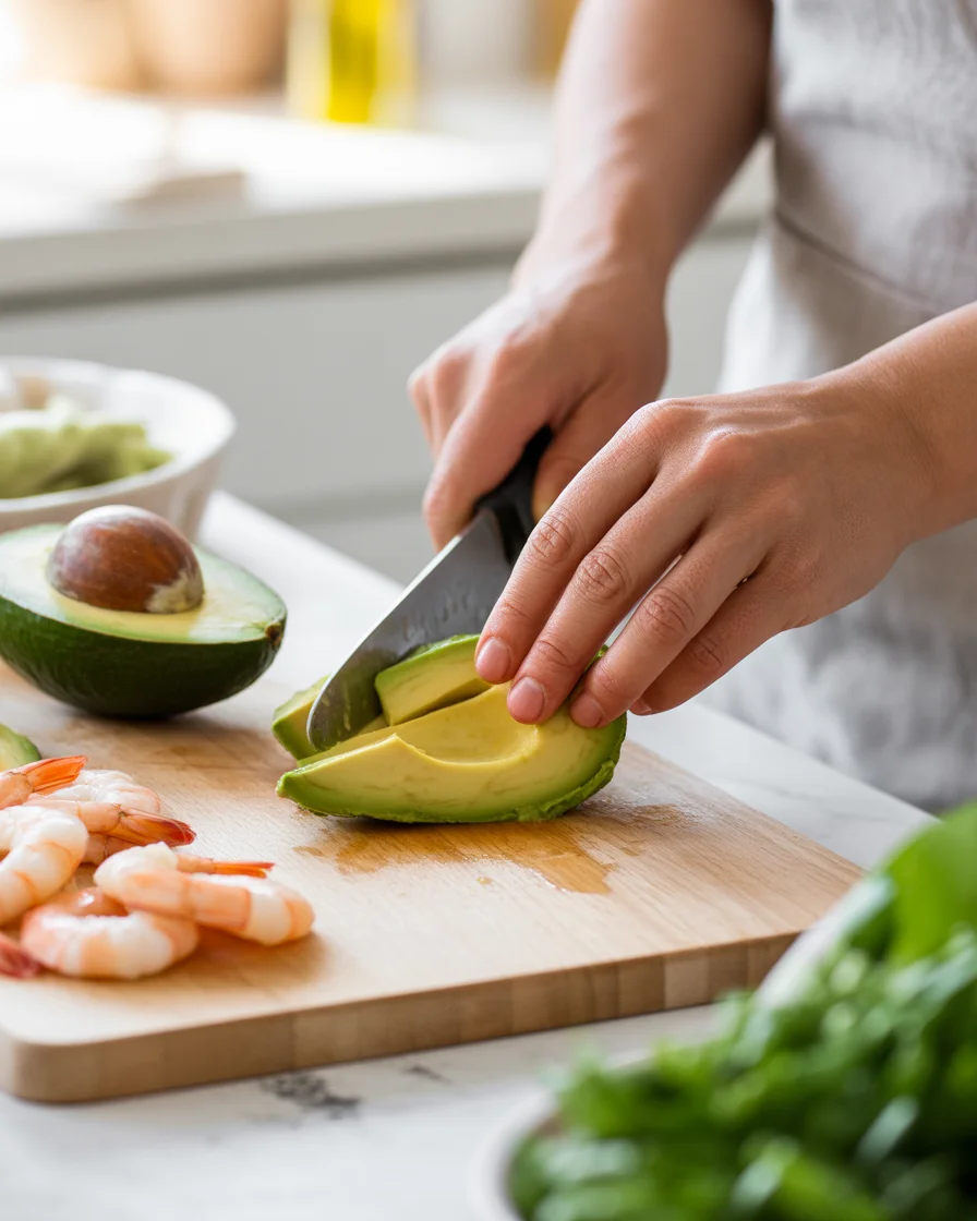 shrimp avocado salad recipe