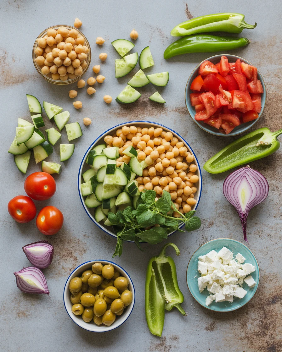Delicious Mediterranean Chickpea Salad You&rsquo;ll Love Making