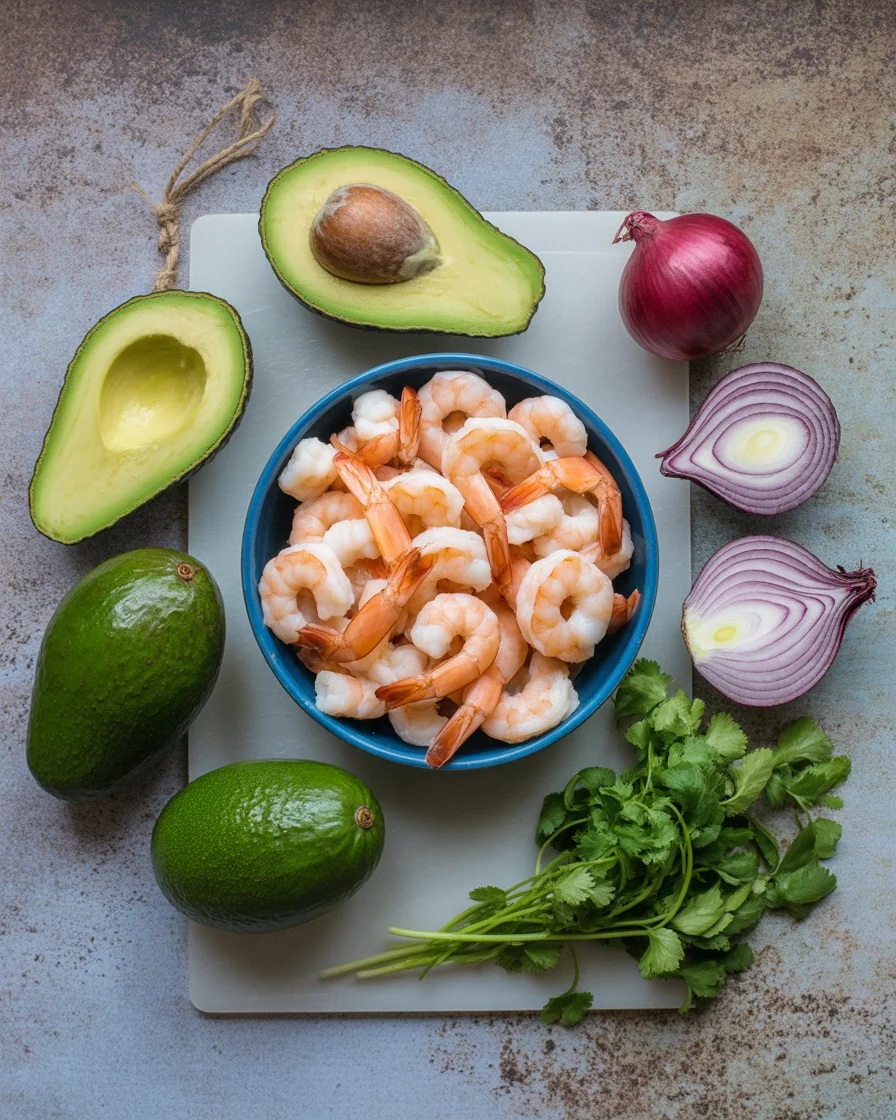 shrimp avocado salad recipe