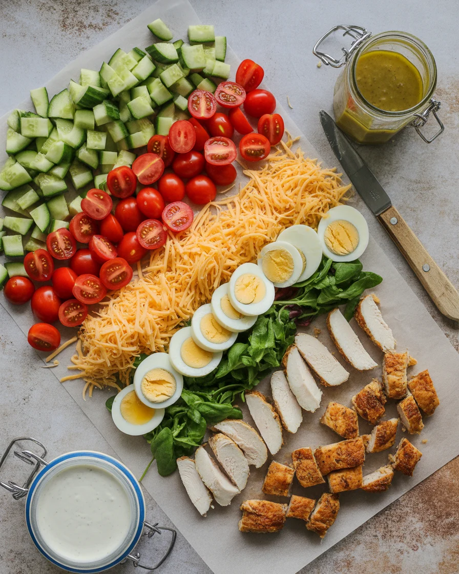 Cobb Salad Recipe Easy: Fresh Flavors in a Snap!
