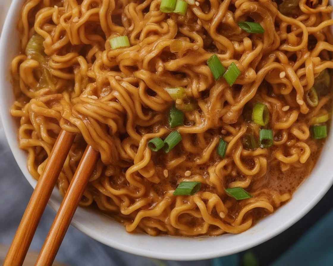 Delicious easy ramen noodle recipe with flavorful sauce and customizable toppings.
